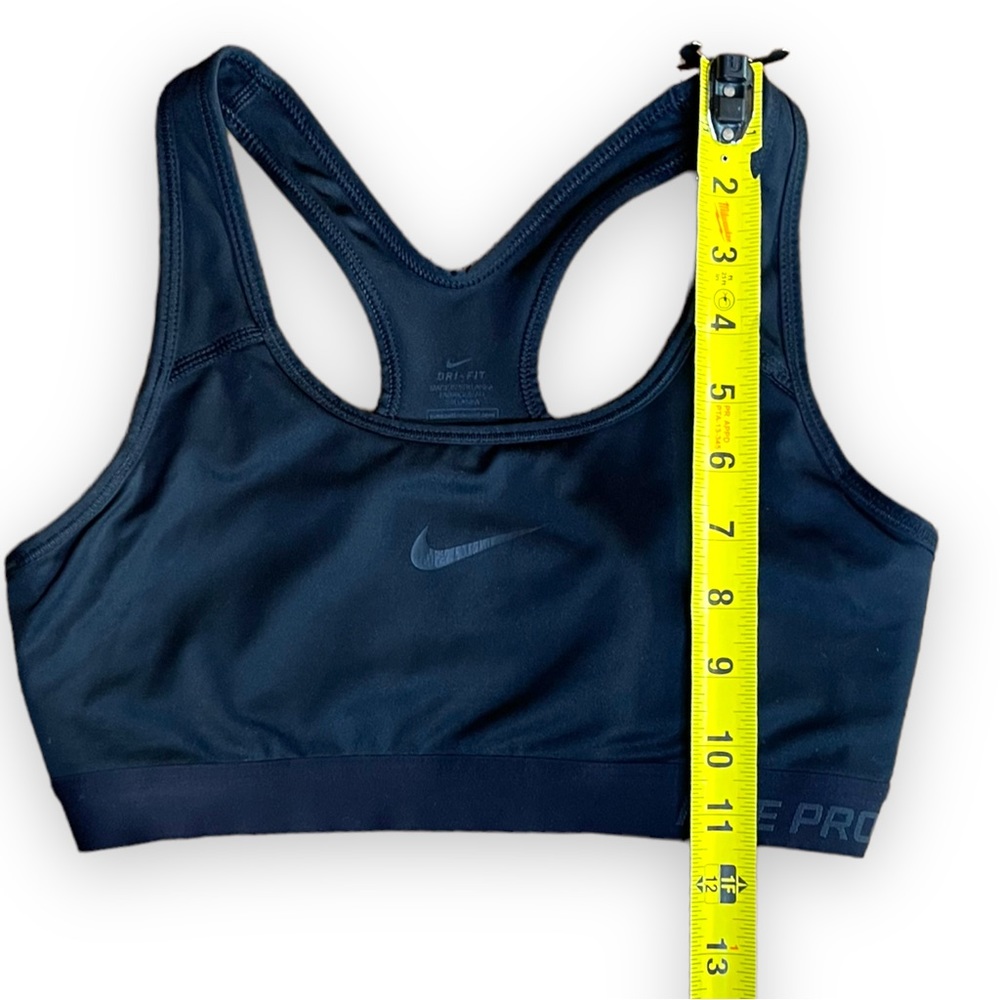 Women’s Nike Black Dri-Fit Sports Bra - Size M - Picture 6 of 7
